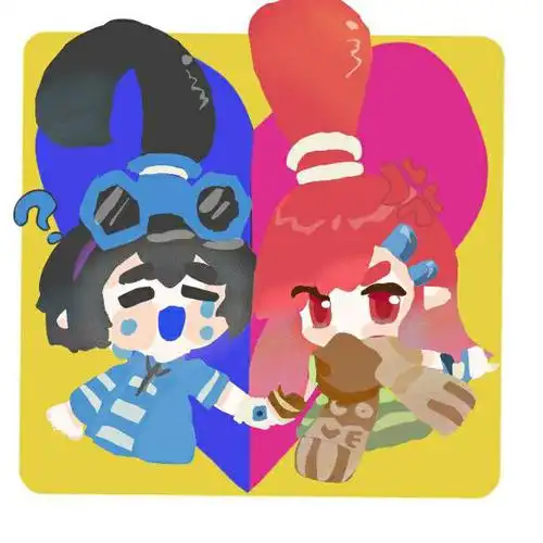 艾比# 埃米# 呆毛姐弟# 凹凸世界# 埃艾01/052022开心开心!