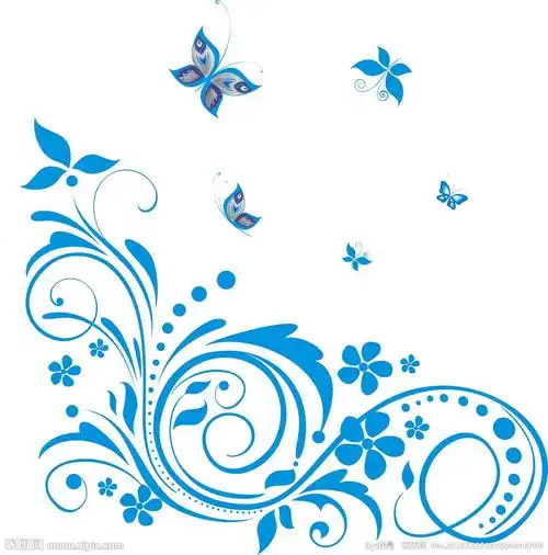 花纹矢量图__花边花纹_底纹边框_矢量图库