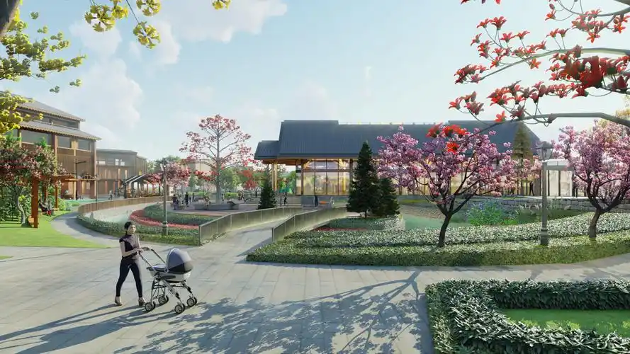 广西巴马西山文创公园街区景观设计