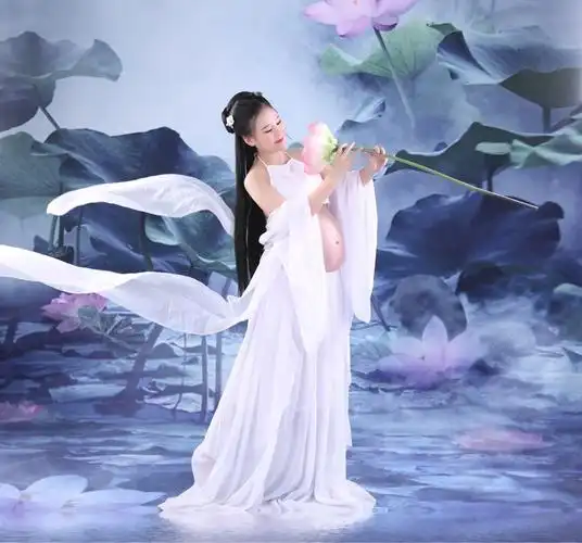 【孕妈女神】七个月古风孕妇照看看够不够仙