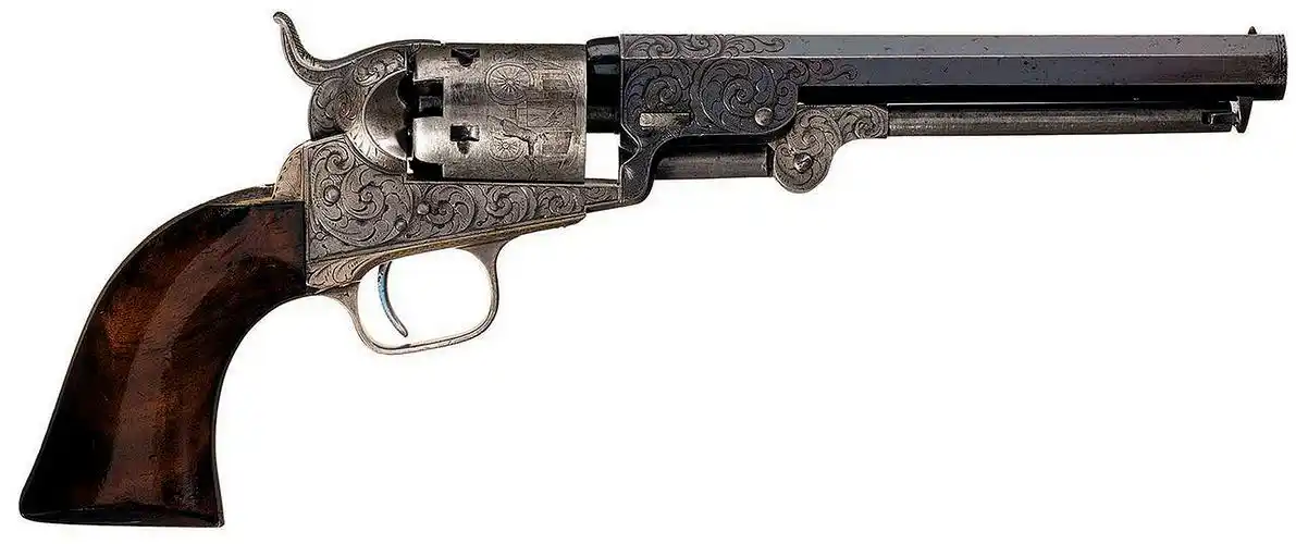 历史中的老枪一组老左轮一起来欣赏下