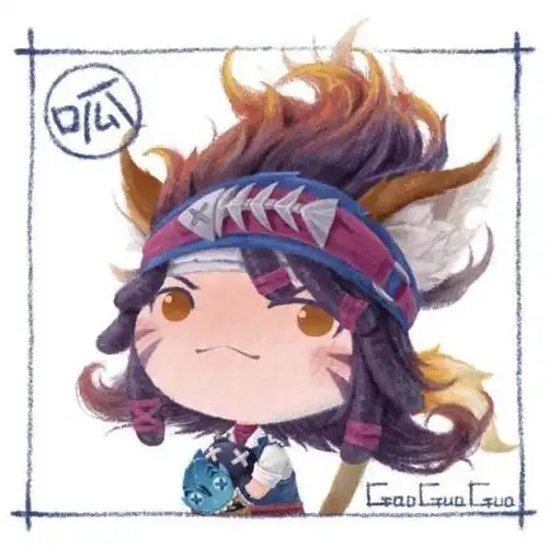 王者荣耀英雄们的大头贴!图末有彩蛋!