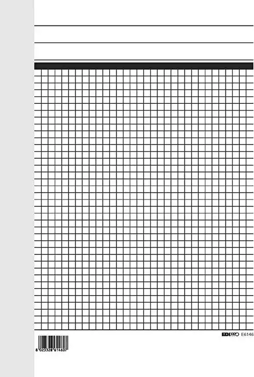 edipro - e6146-100 张可移动方格 4 孔 f.to 21x15