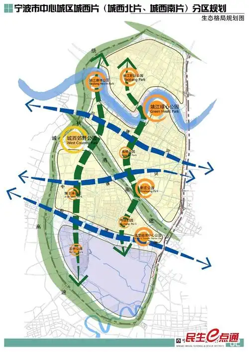 城西规划公示 将打造未来城市副中心