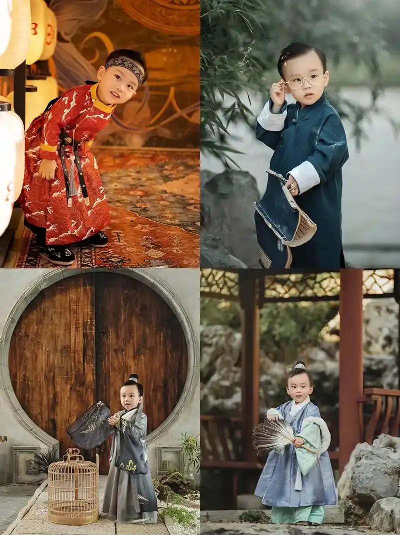 3~6岁男宝宝必拍的46615组古风宝宝照.