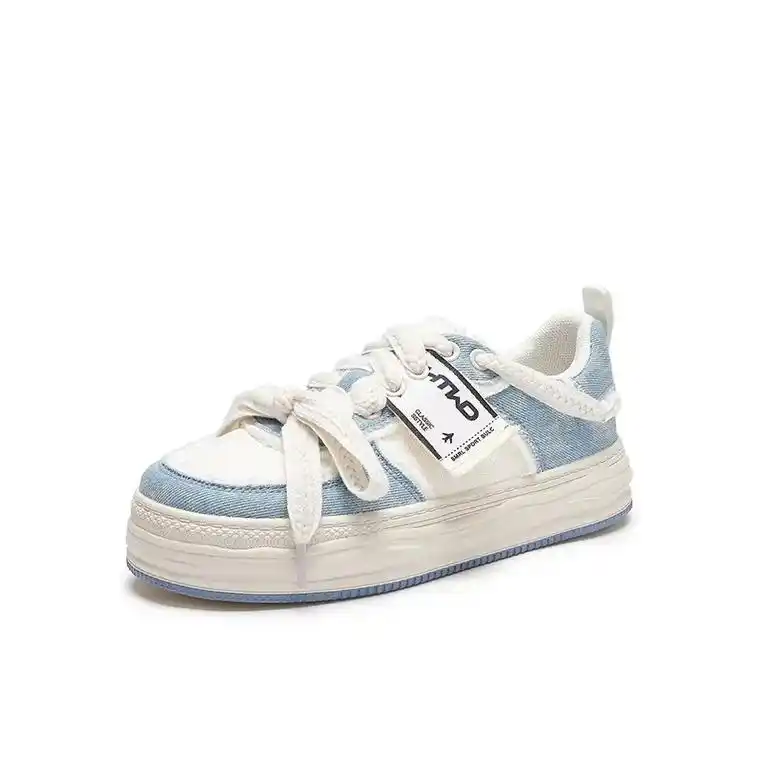 热风2023秋季新款女士网红潮流时尚百搭休闲单鞋平底白鞋h1 - 抖音