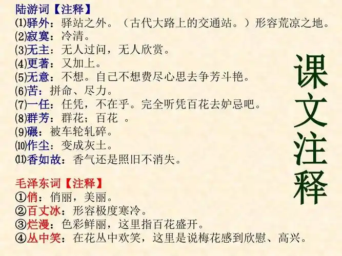 卜算子咏梅 ppt课件