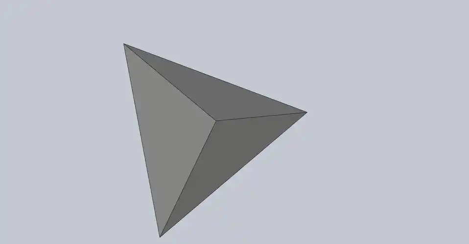 正三菱锥先斜切在横切的三视图