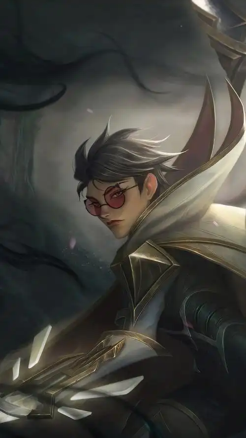 lol英雄联盟 暗夜猎手 vn 薇恩 vayne 光明哨兵 手机壁纸