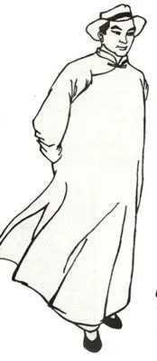 chinese dress: changshan长衫