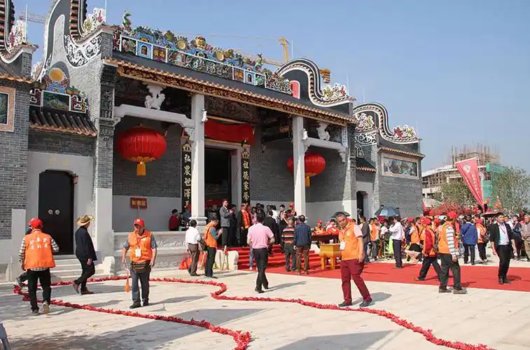 南雄珠玑巷谭氏大宗祠举行晋主庆典