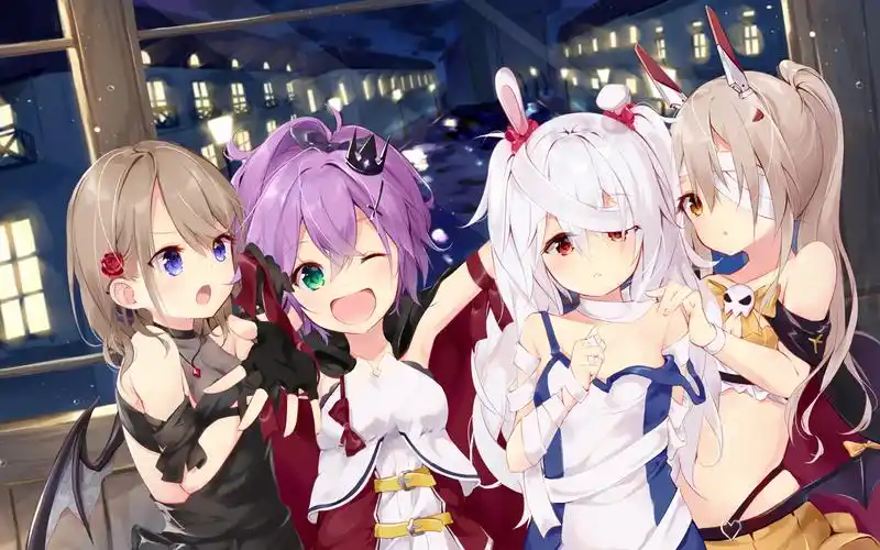 碧蓝航线动漫美女高清桌面壁纸