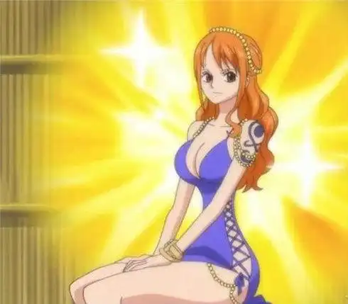 《海贼王》娜美紫色礼服美哭 凸显完美身材!