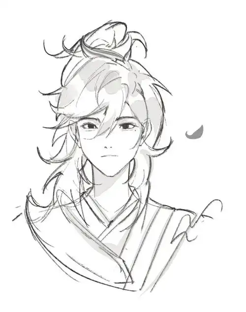 王者荣耀 #李信  #绘画  #摸鱼