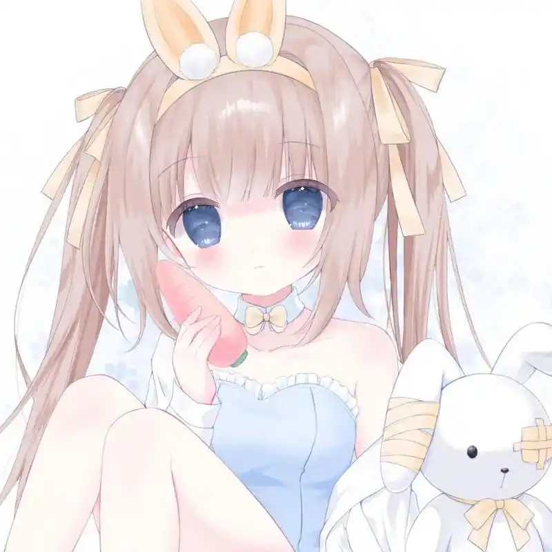 动漫女头.#动漫女头 #二次元头像 #甜妹 #蓝色头像 老婆 - 抖音