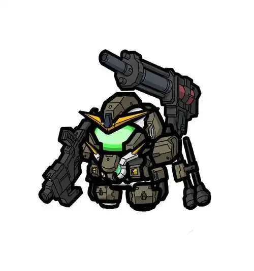 00高达系列,四小强各种形态可爱风高达头像