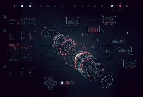 科技感软件界面设计ui作品