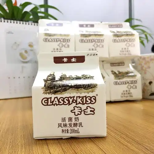 卡士酸奶活菌奶风味发酵乳200ml