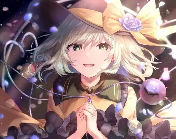 画师推荐:鵙野,东方project画师,玫瑰花旁的觉,吃完西瓜的芙兰