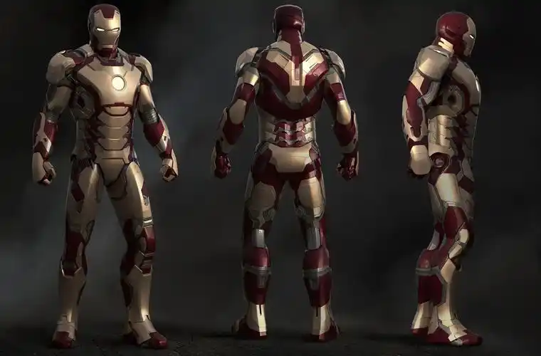 求最新钢铁侠 盔甲 及全身设计图