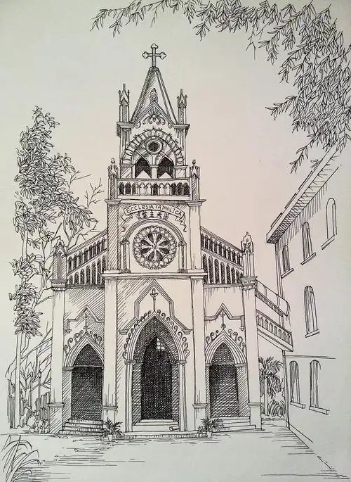 鼓浪屿系列|插画|商业插画|h志坚 - 原创作品 - 站酷 (zcool)