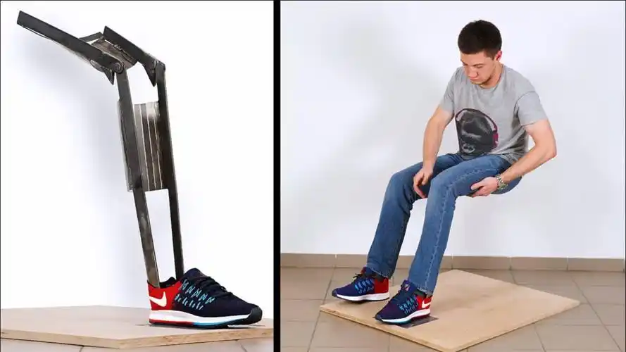 小哥教你做个支架,有了这玩意,你也可以悬空坐着