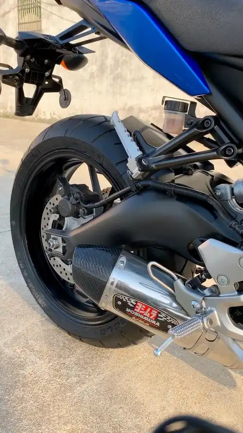 实车视频:2016年款雅马哈mt-09 标配版 吉村排气