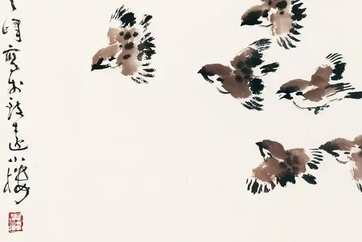 国画中的麻雀代表什么?齐白石,丰子恺,孙其峰各有不同