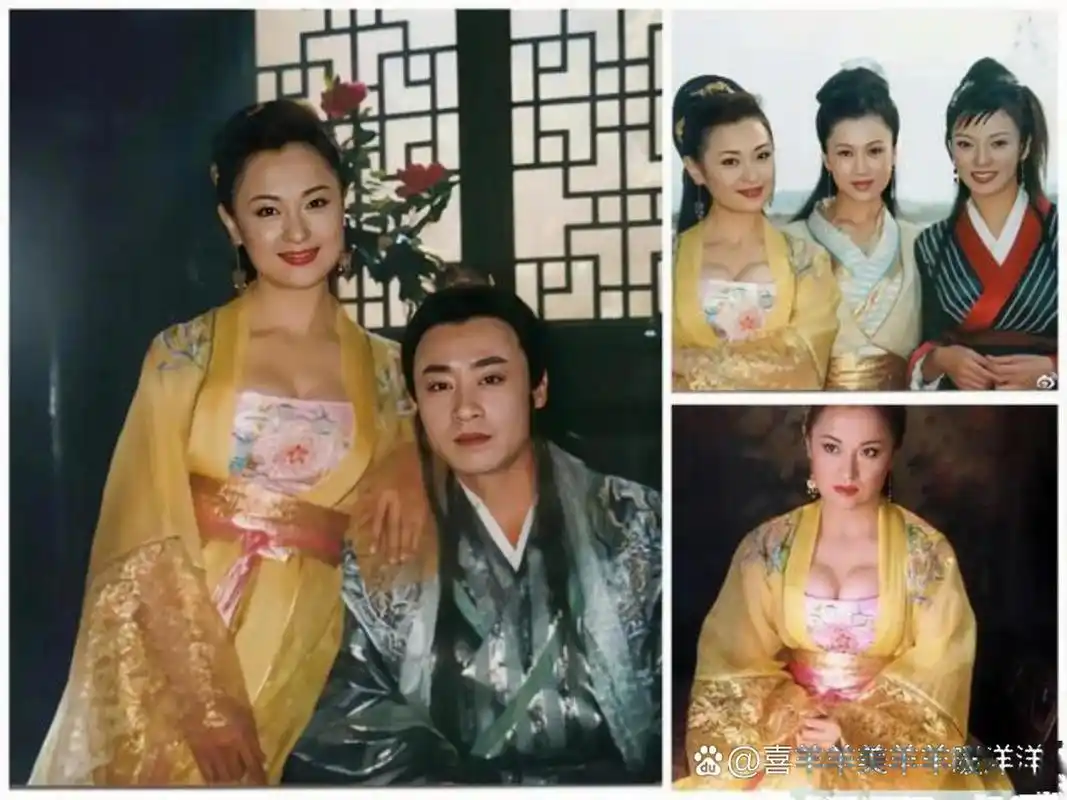 还记得《雪山飞狐》里那个苗若兰吗?年轻的时候真是个大美人呢