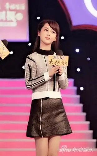 《大秧歌》杨紫天津发布会