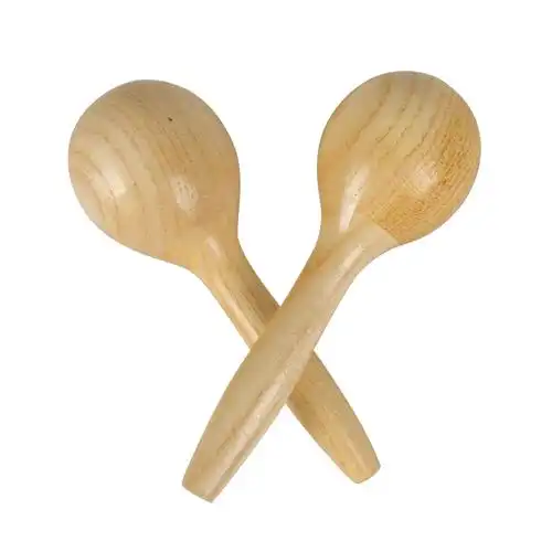 奥尔夫乐器正品东方爱婴早教教具原木木色砂球清漆沙锤