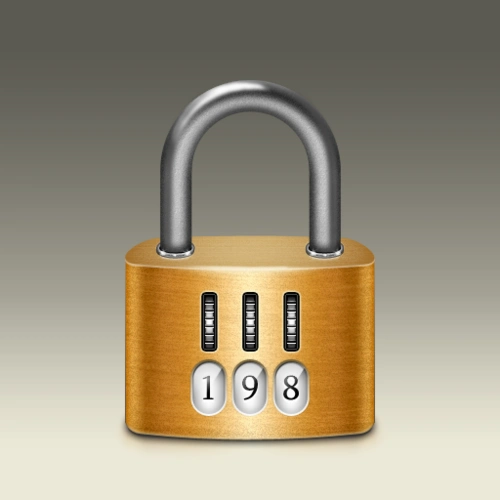 密码锁图标设计