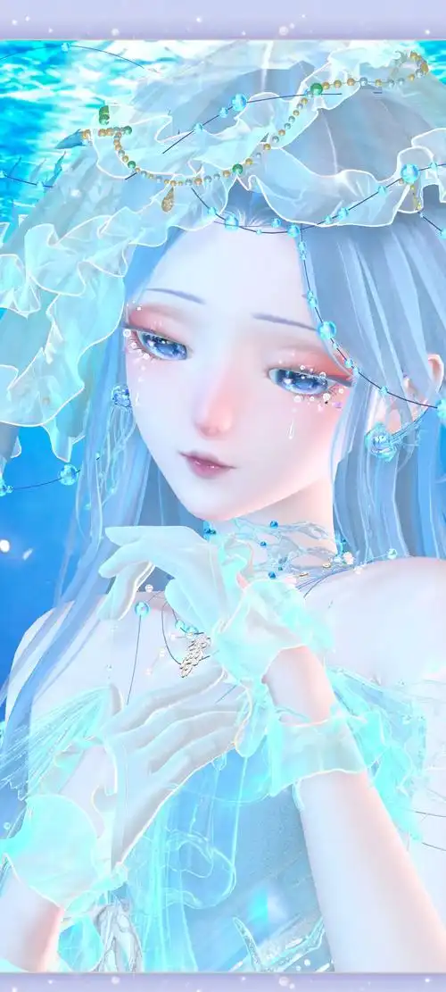 女鹅 #闪耀暖暖 #闪耀暖暖最新套装 这次的水母套真的很好 - 抖音