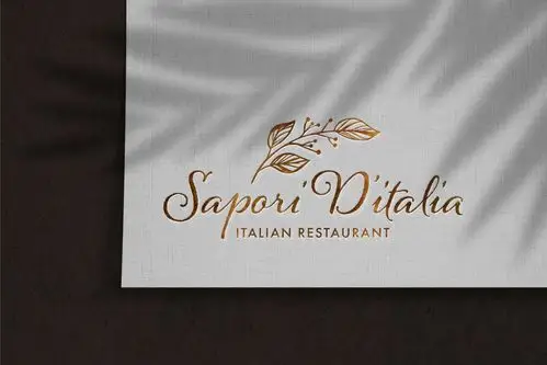 10款烫金压印徽标标志印刷工艺展示样机modernluxurylogomockupset2