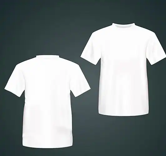 模板下载,本次产品工业                        作品主题是白色t恤正