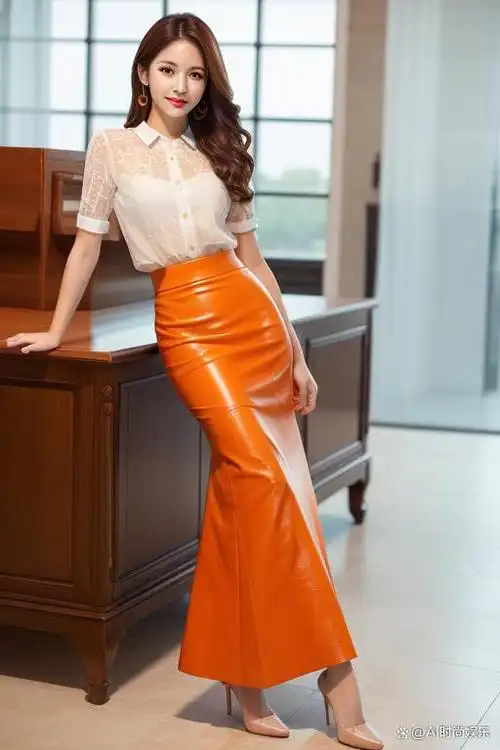 时尚魅力穿搭——鱼尾裙(九种颜色)