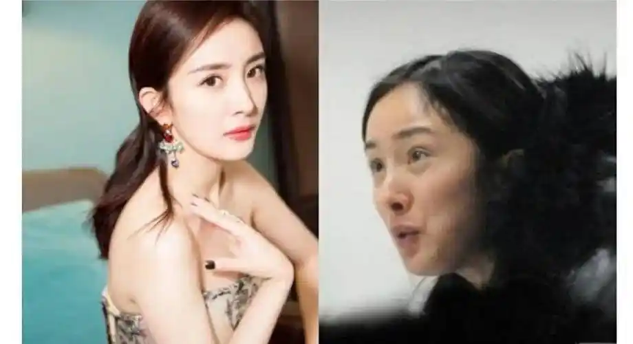 果然,明星卸妆后和真人真的差距很大_杨幂_照片_皮肤
