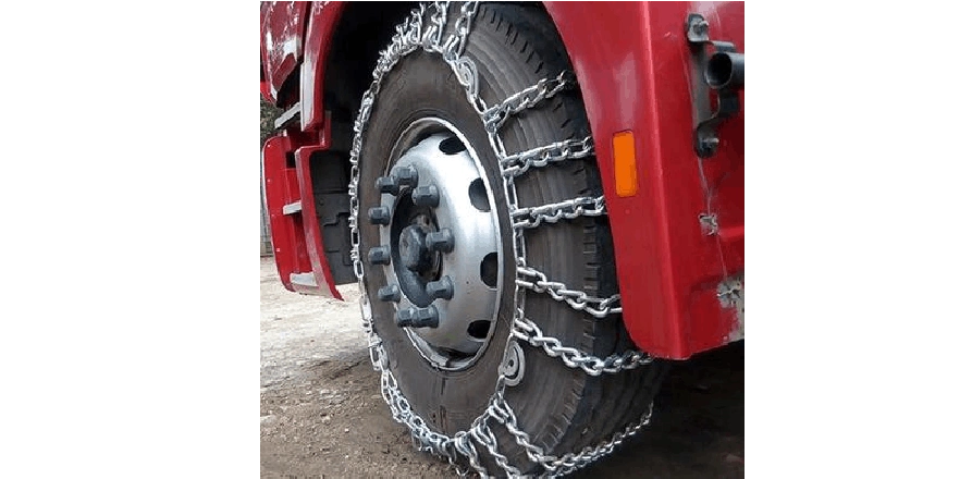 大货车防滑链怎样装