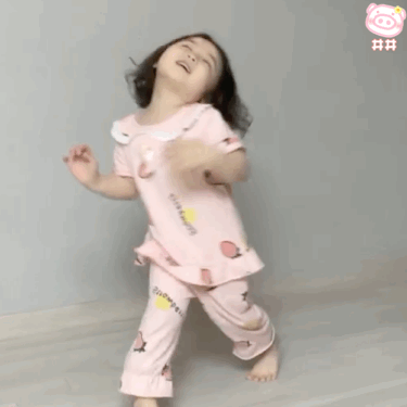 萌娃黄河温表情包动图