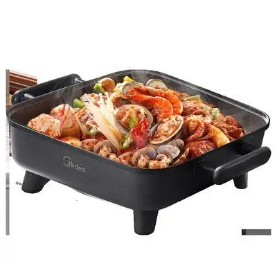 美的midea电火锅多功能电锅煎烤涮一体6ldy3030easy10199元包邮