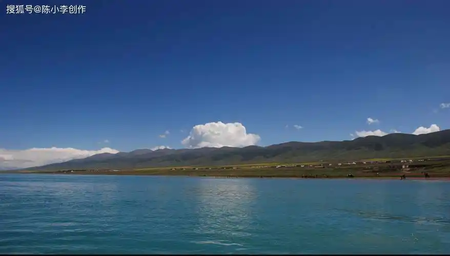 原创天堂遗珠尘世仙境青海湖湖水与天空交相辉映美呆了