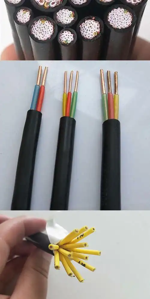 kvv控制电缆kvv3*1.5 4*1.5 30*1 7*1.5平方 kvv22钢带铠装控制线