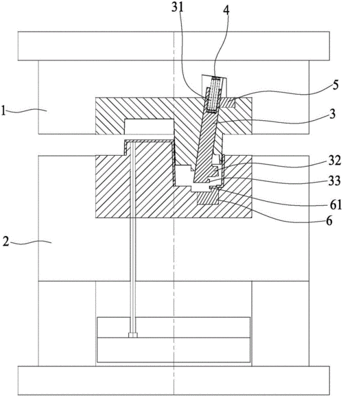 前模斜顶注塑模具的制作方法
