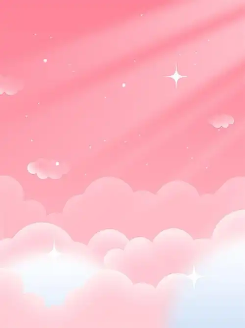 粉色唯美海报背景