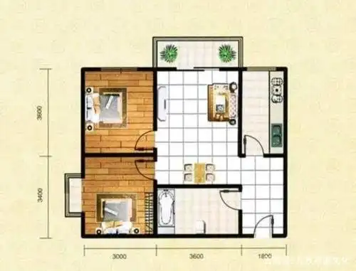 阳光要进到室内里来,这样才会生气勃勃,相反没有阳光的房子,屋里暗淡
