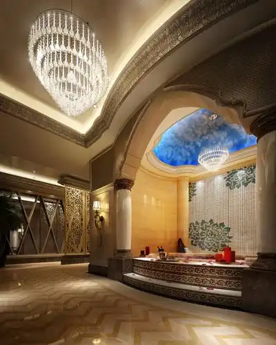 欧式新古典休闲水疗会所装修效果图4/5