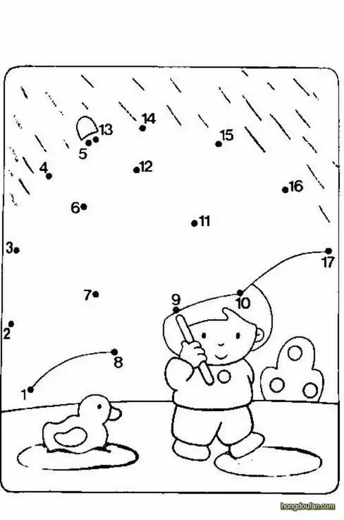 12张趣味连线游戏图片下载小狗还是小兔子