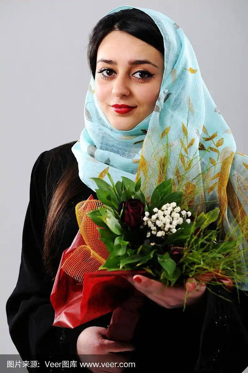 中东妇女肖像
