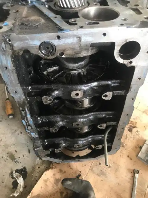 潍柴wp3发动机曲轴怎么拆?