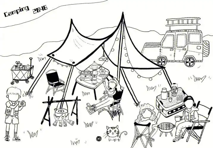 大家一起云露营